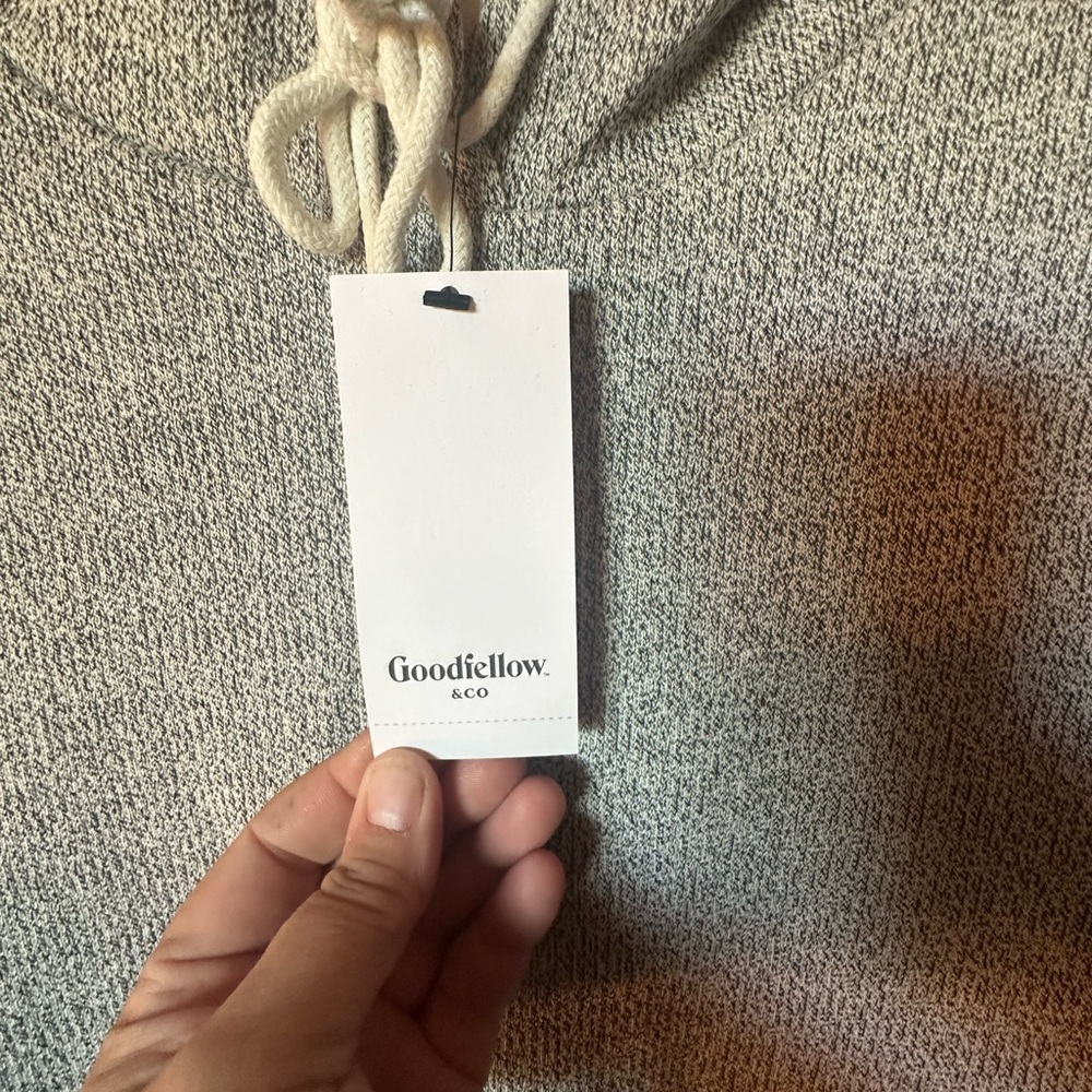 Goodfellow & Co Textured Gray Hoodie